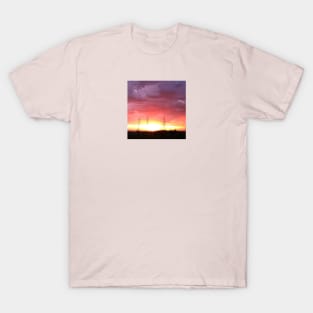 Radial light T-Shirt